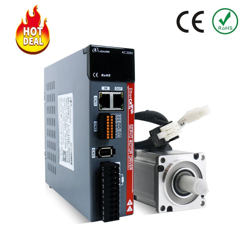 Ethercat AC-Servomotor 400 W 3000 U/min 1,27 nm A-Kit